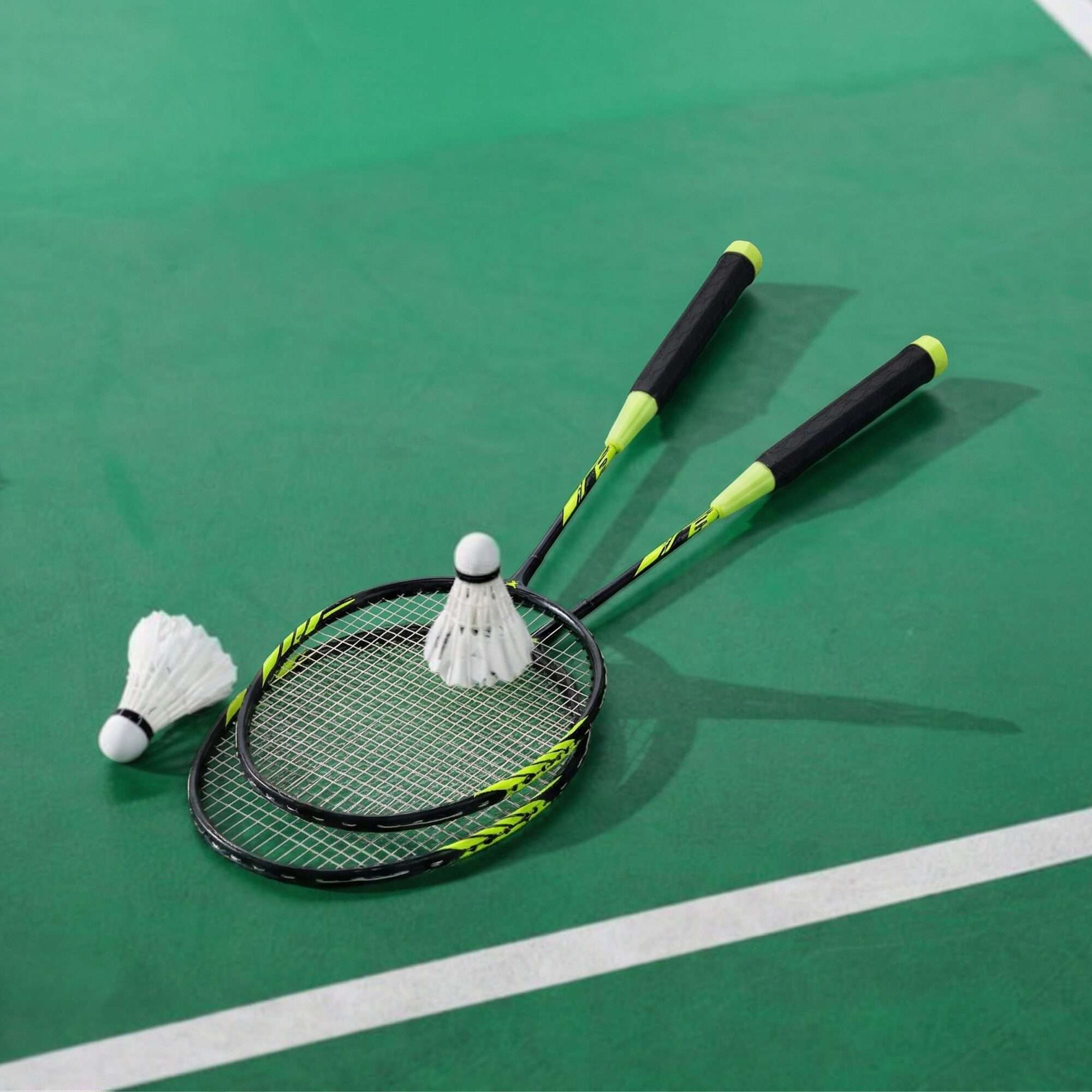 Image du produit : In hoogte verstelbaar badmintonracket