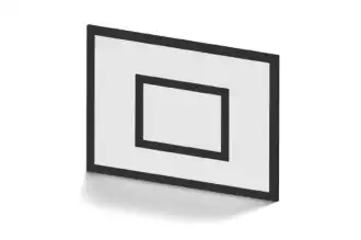 Basketbalplank - 120x90cm