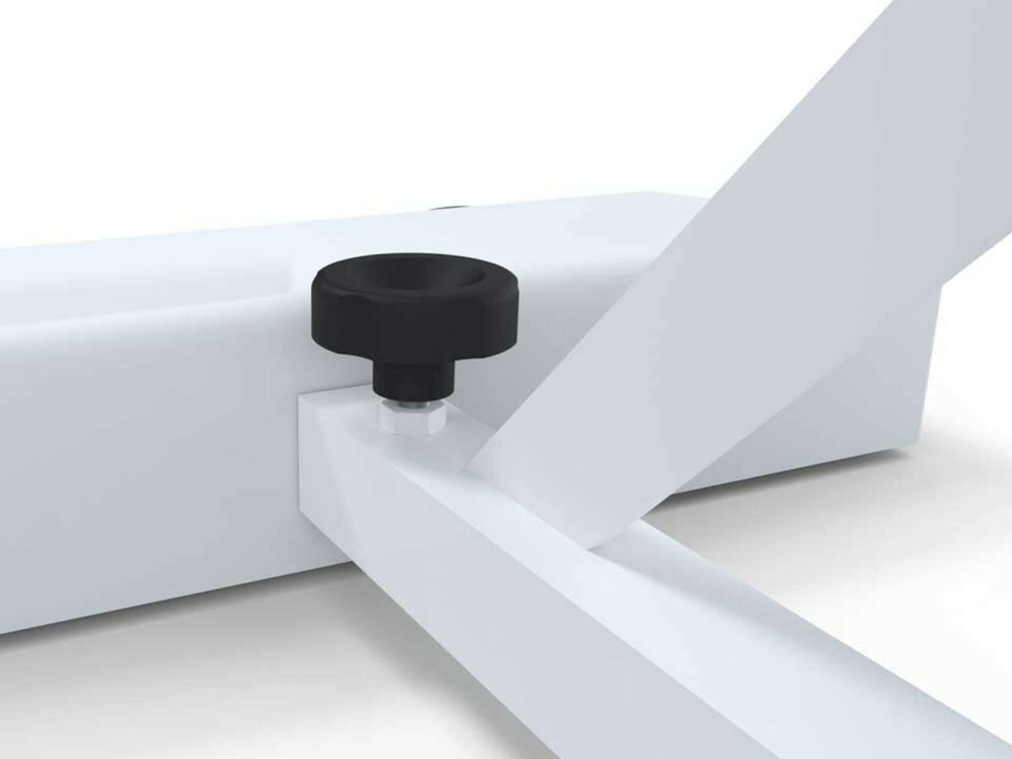 Image du produit : Verrijdbare badmintonpalen professioneel – in hoogte verstelbaar