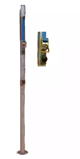 Multi-netpalen rond (1 paar)