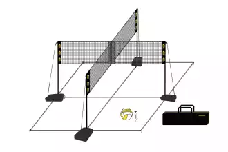 Volleybal Fun Net 4 personen