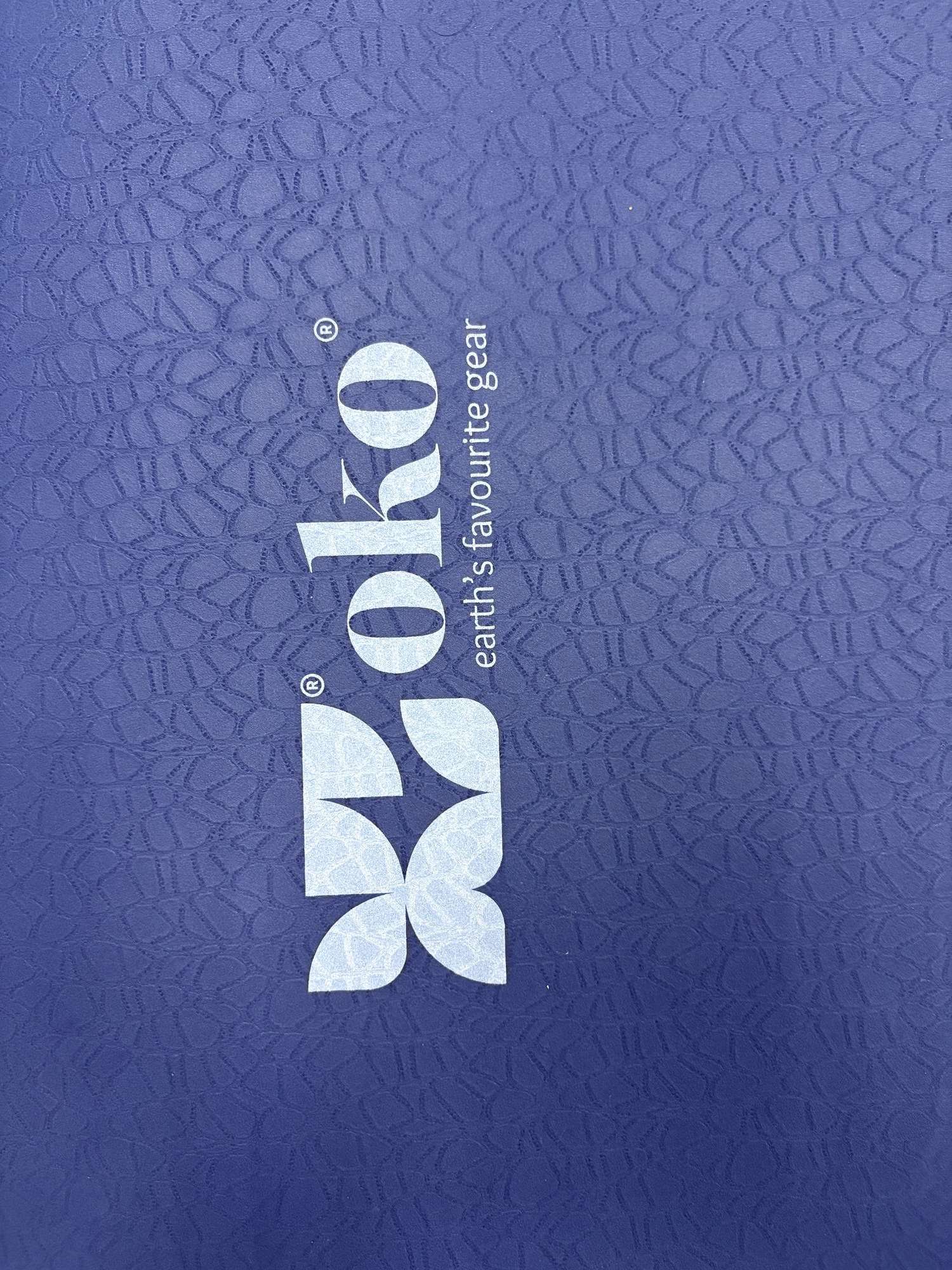 Image du produit : Yogamat (met oogjes) - 0,5 cm dik