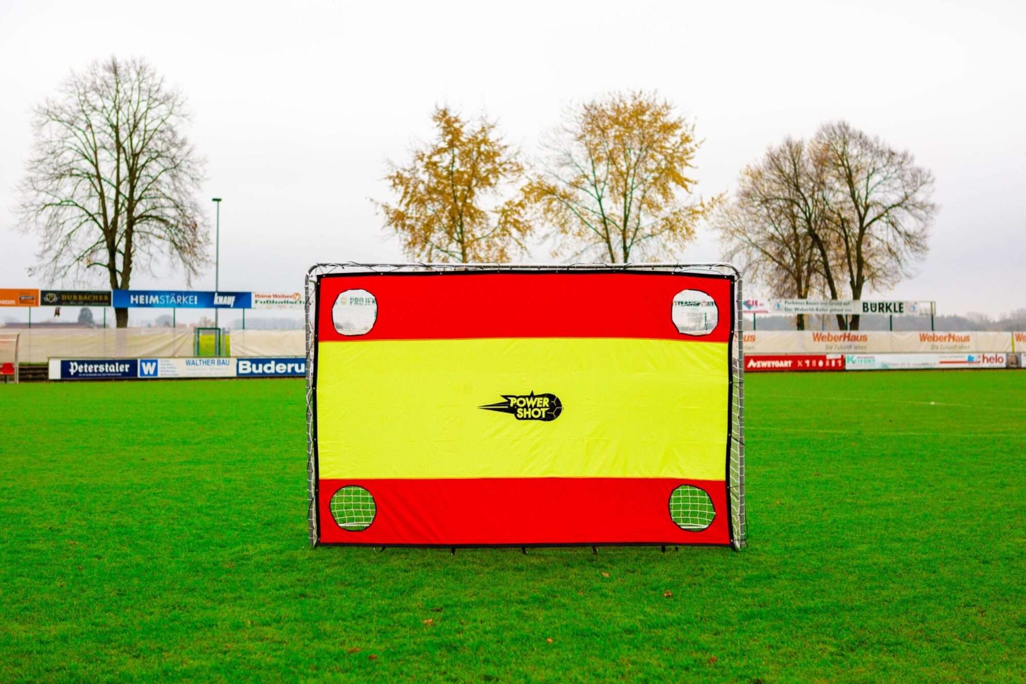 Image du produit : Schietwand voor voetbaldoel - Black POWERSHOT