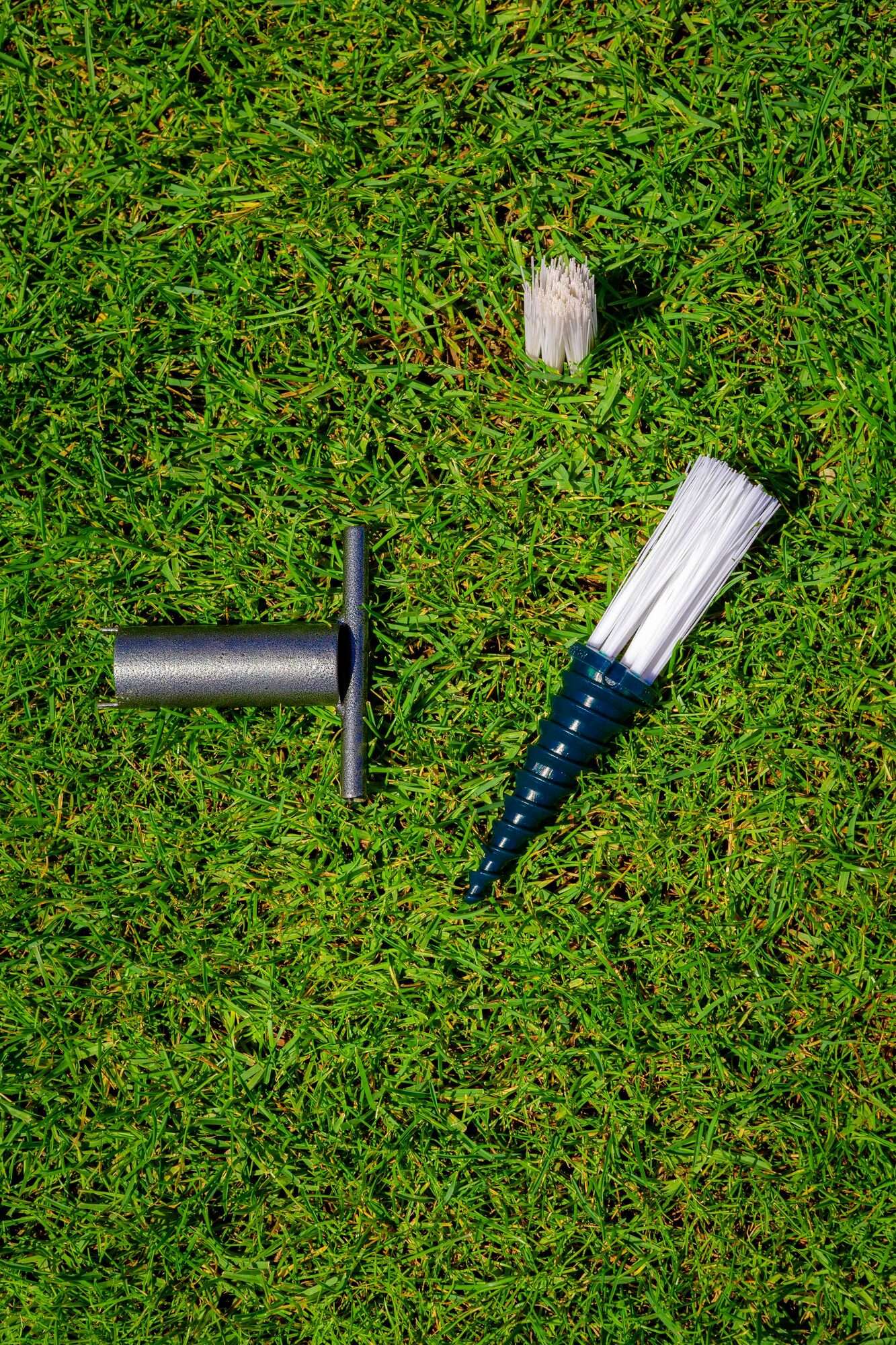 Image du produit : Set van 25 Pitchmarker-implantaten - Wit