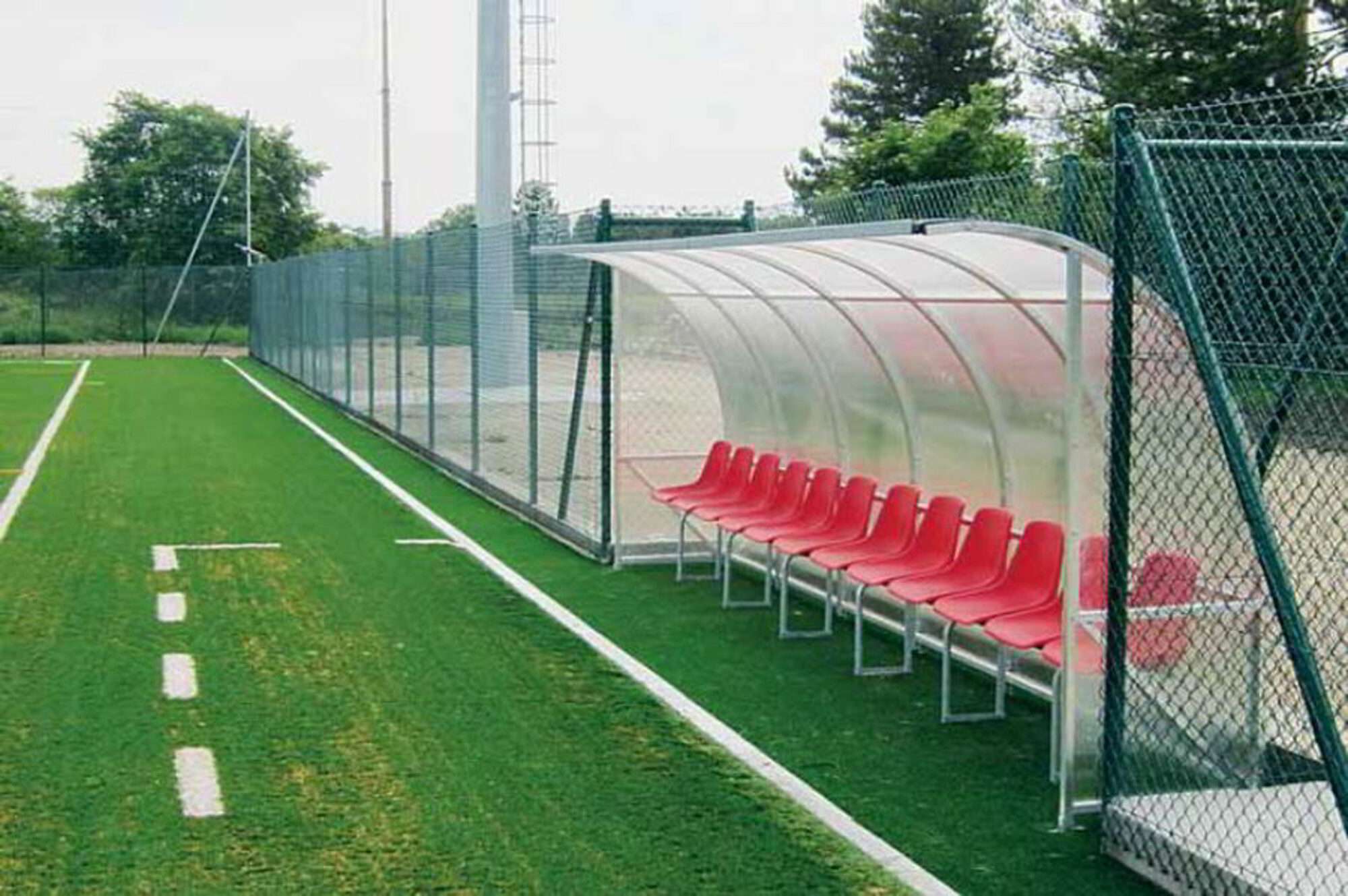 Image du produit : Dug-out - Spelersbank - 3m