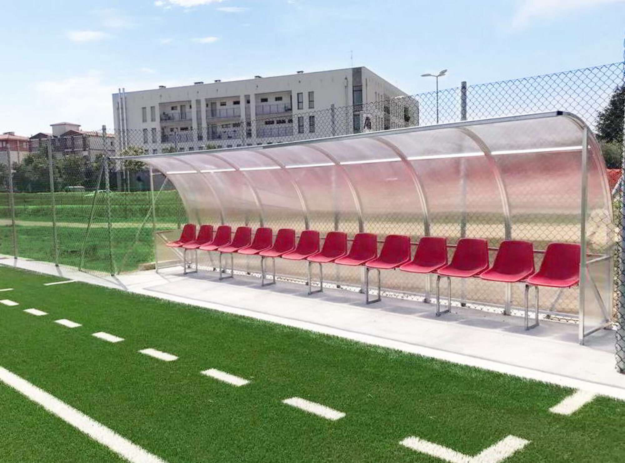 Image du produit : Dug-out - Spelersbank - 6m