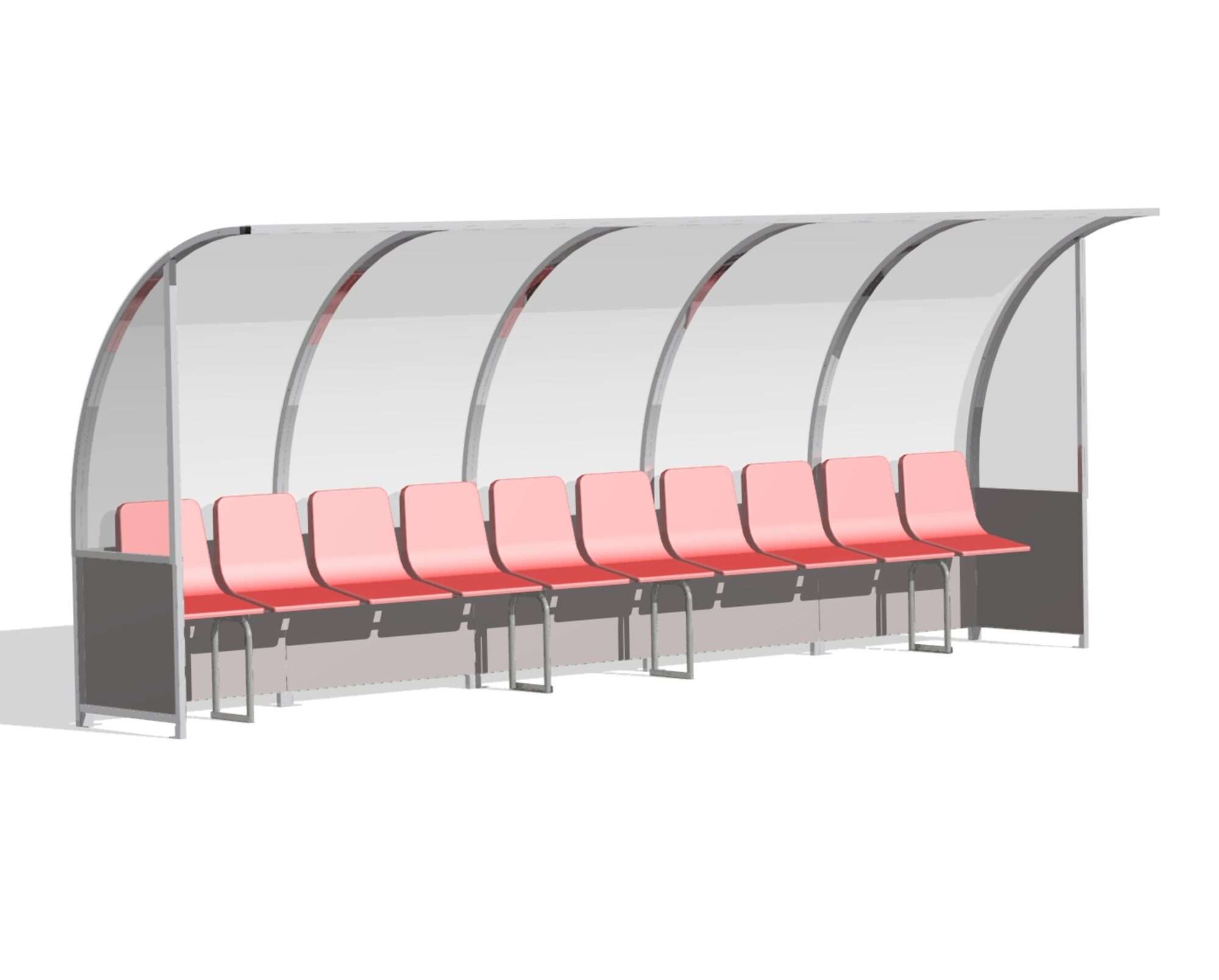 Image du produit : Footbal Dugout 2 - 3m