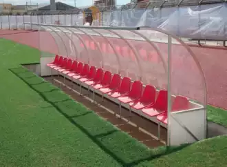 Footbal Dugout 2 - 4m