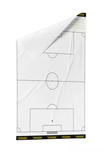 Rouleau feuilles tactique football - Terrain entier