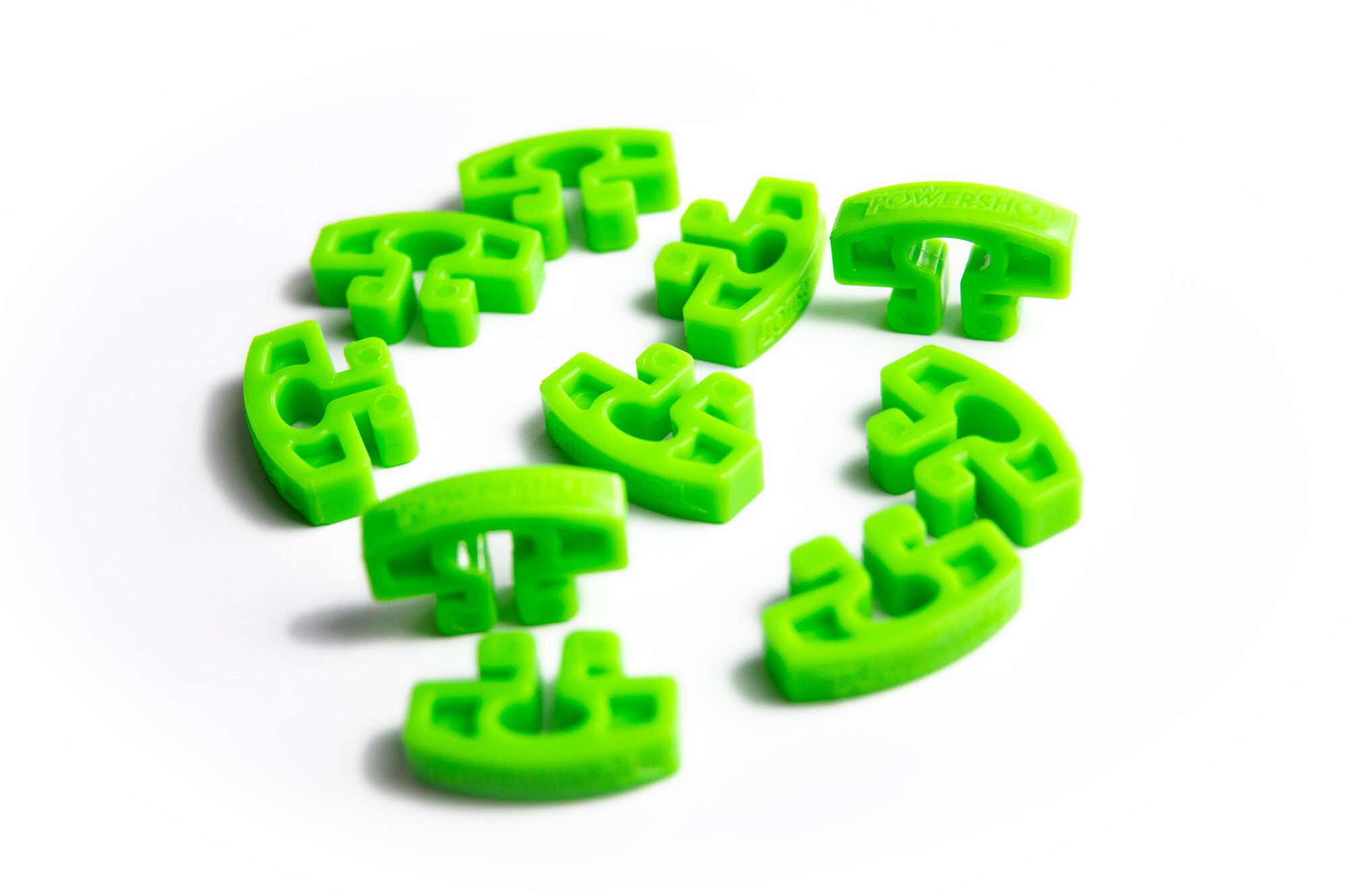 Image du produit : Crochet de filet pour but en aluminium 120 x 100 mm (lot de 10) Vert