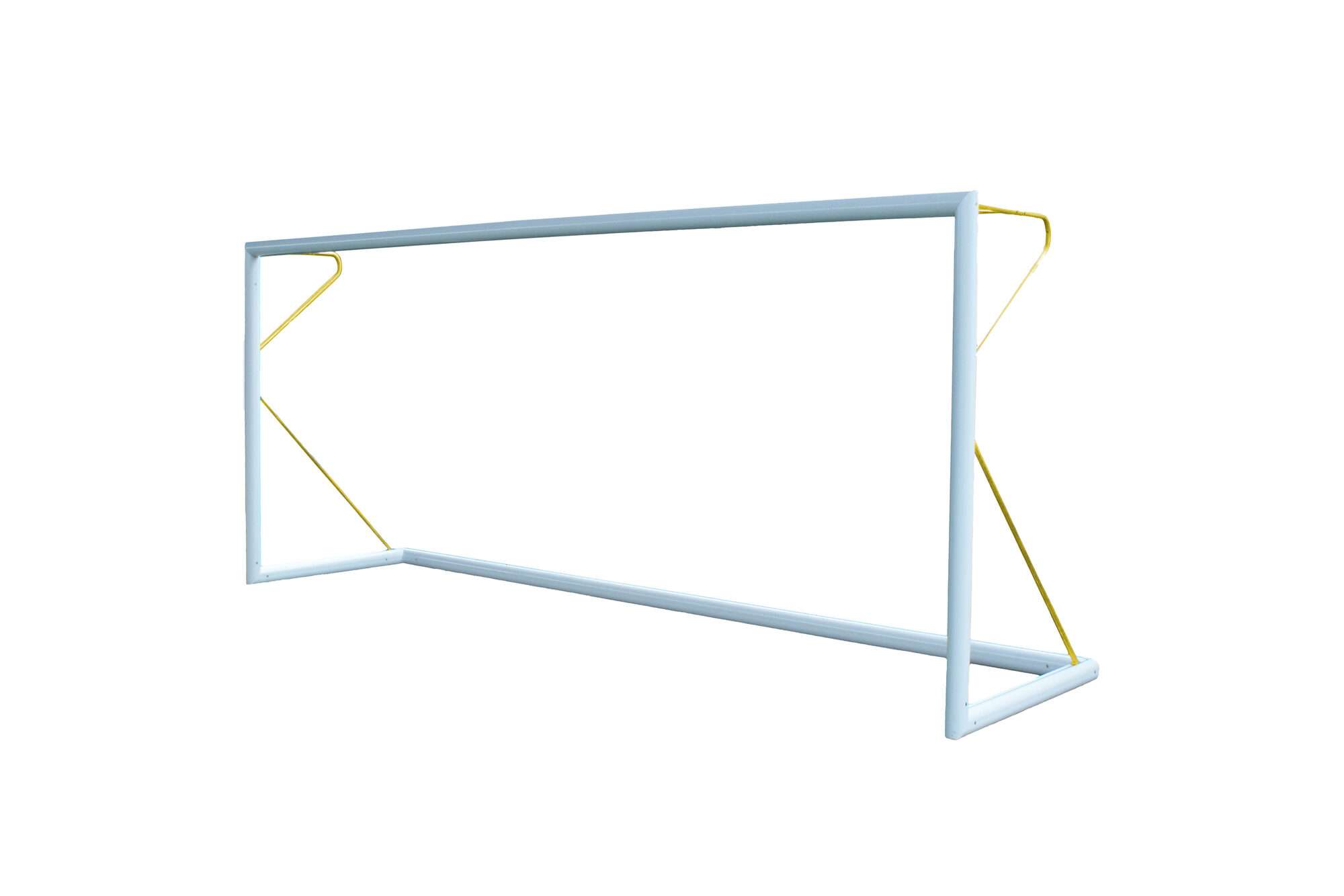 Image du produit : 11-a-side voetbaldoel - Verplaatsbaar - Aluminium - PROFESSIONAL - Geel