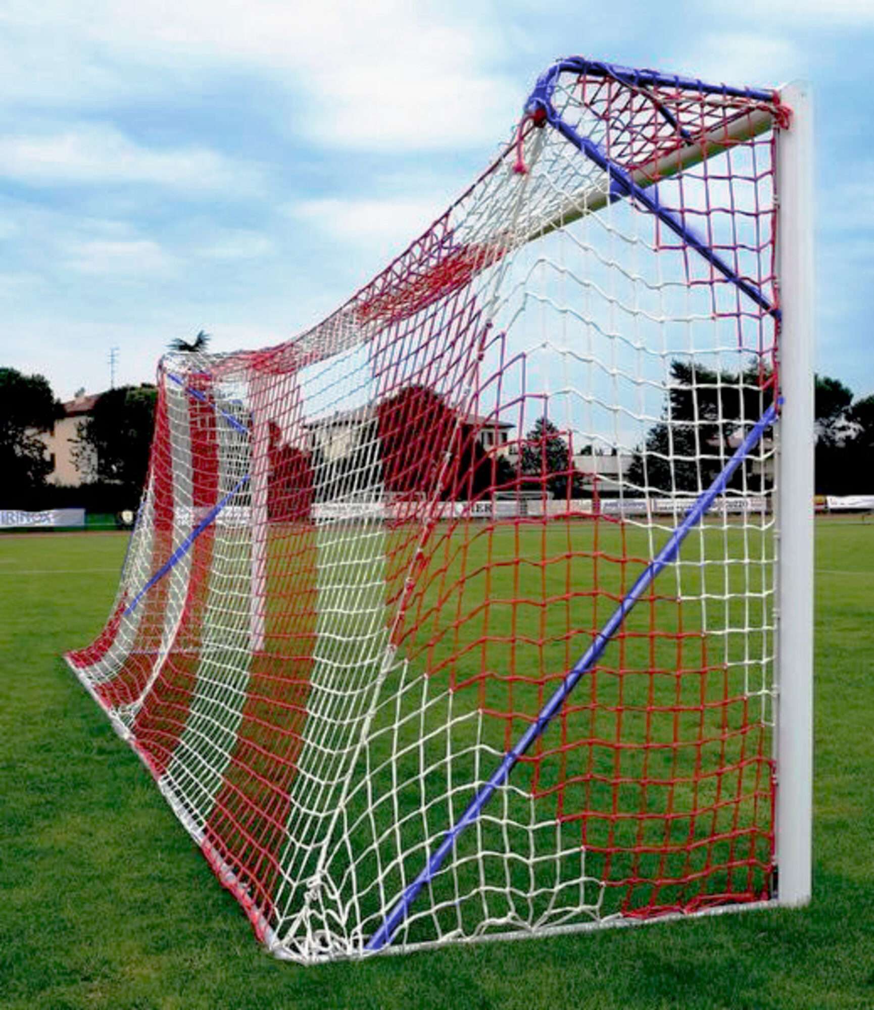 Image du produit : Verplaatsbaar voetbaldoel - Blauw