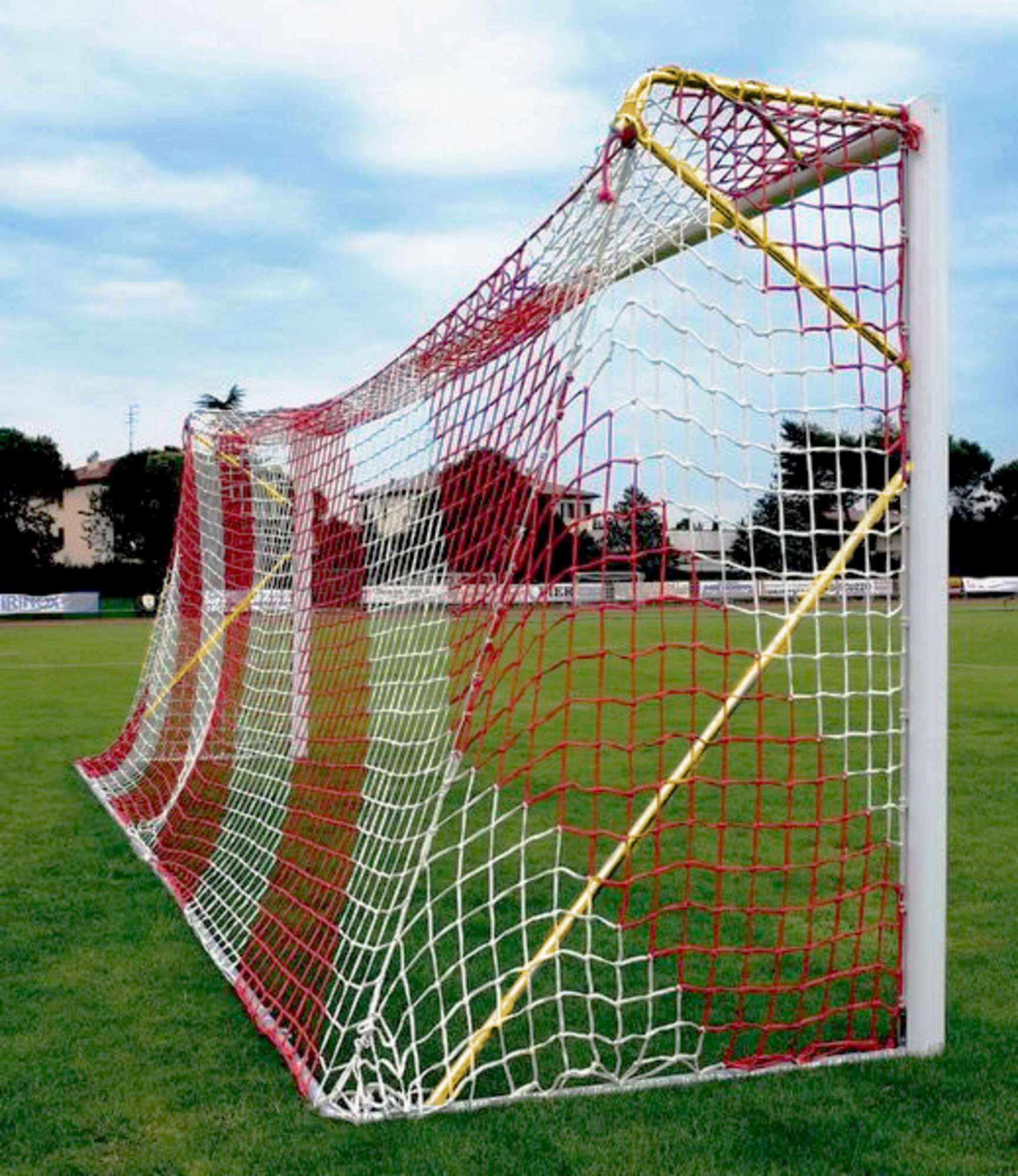 Image du produit : Verplaatsbaar voetbaldoel - Geel