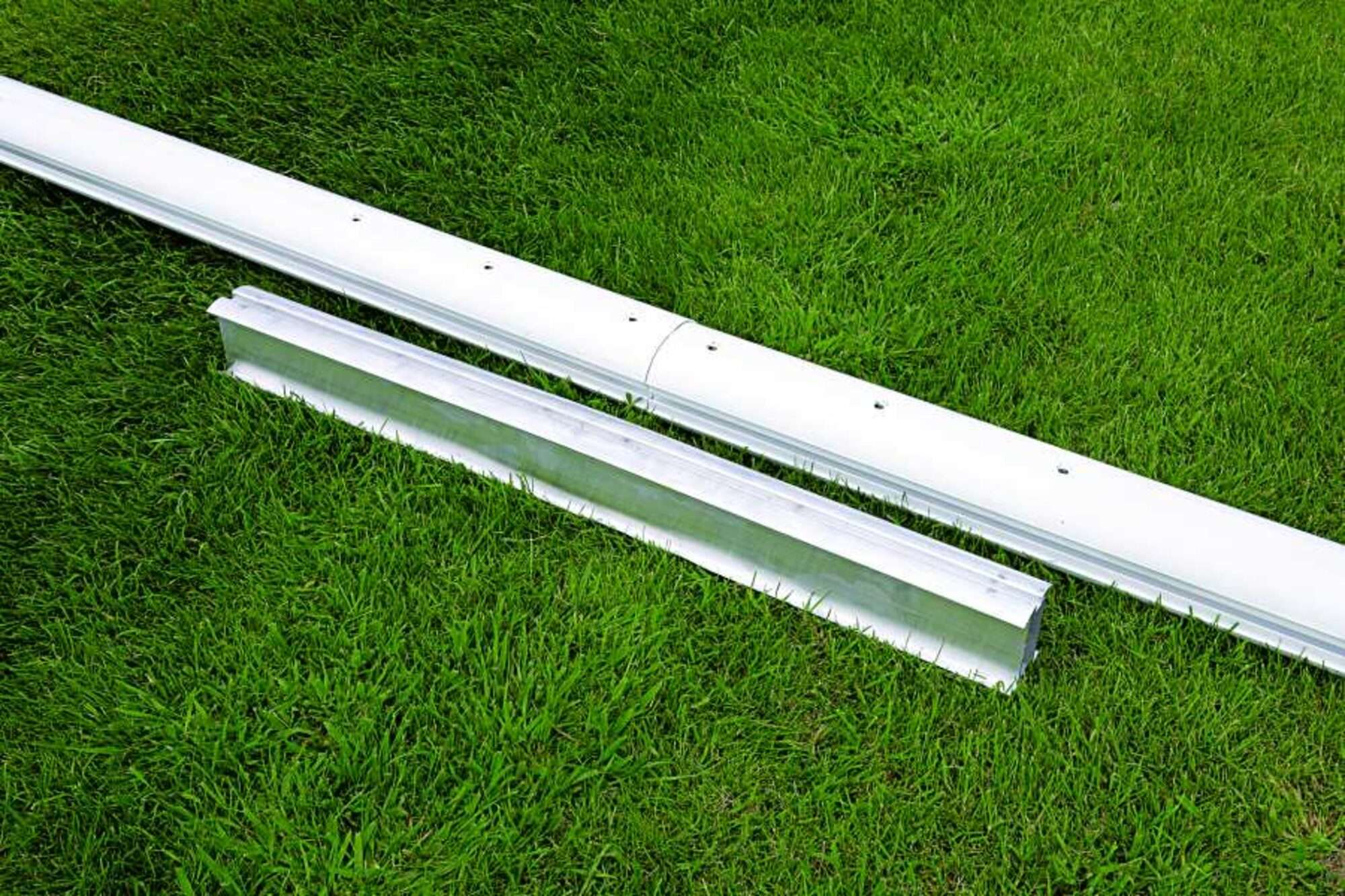 Image du produit : 11-a-side voetbaldoel - Aluminium - ECO - Versterkte achterbalk