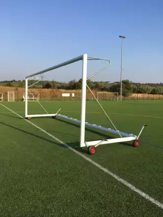 Full Sized Weighted Transportable Football Goal