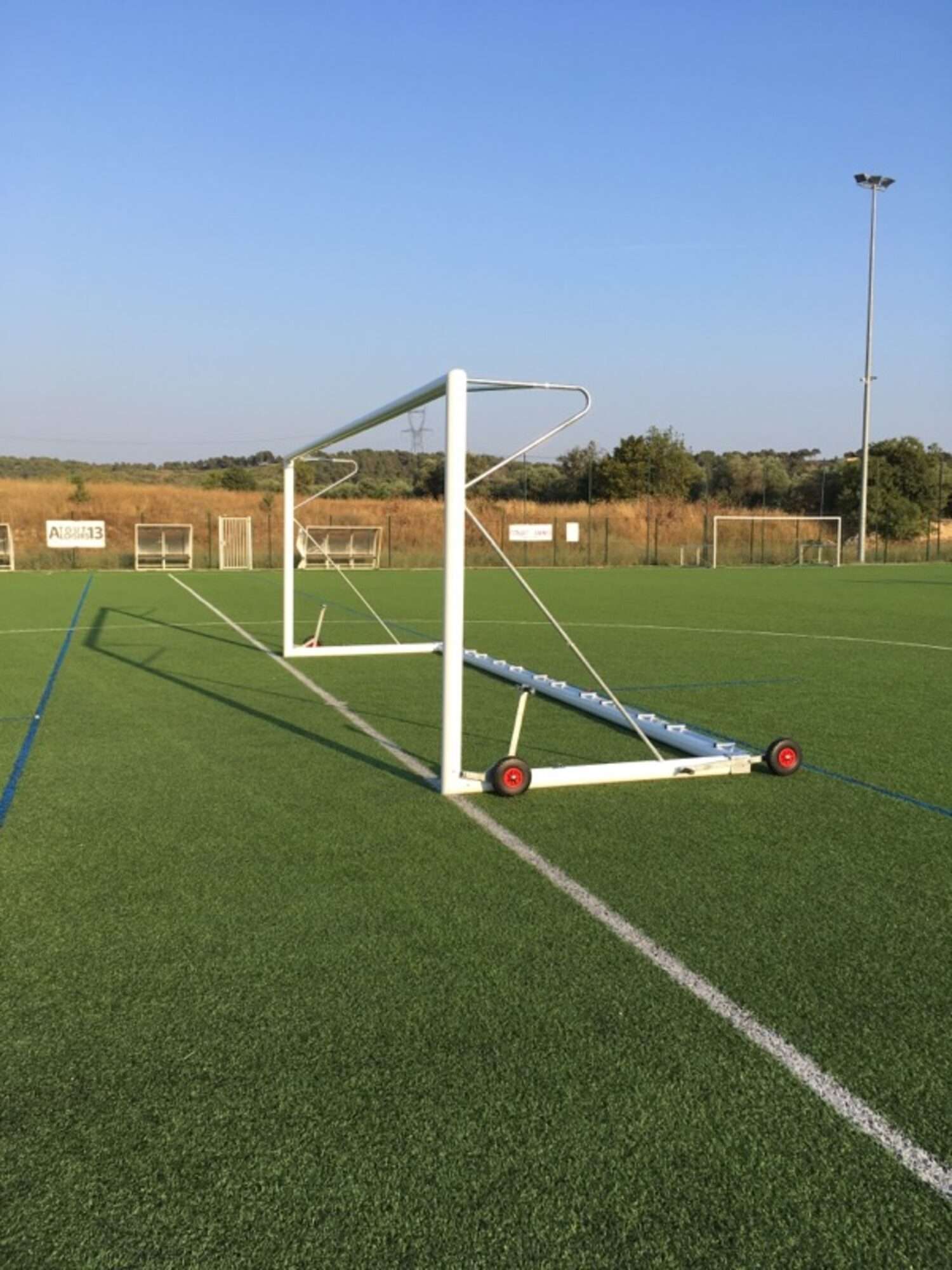 Image du produit : Full Sized Weighted Transportable Football Goal
