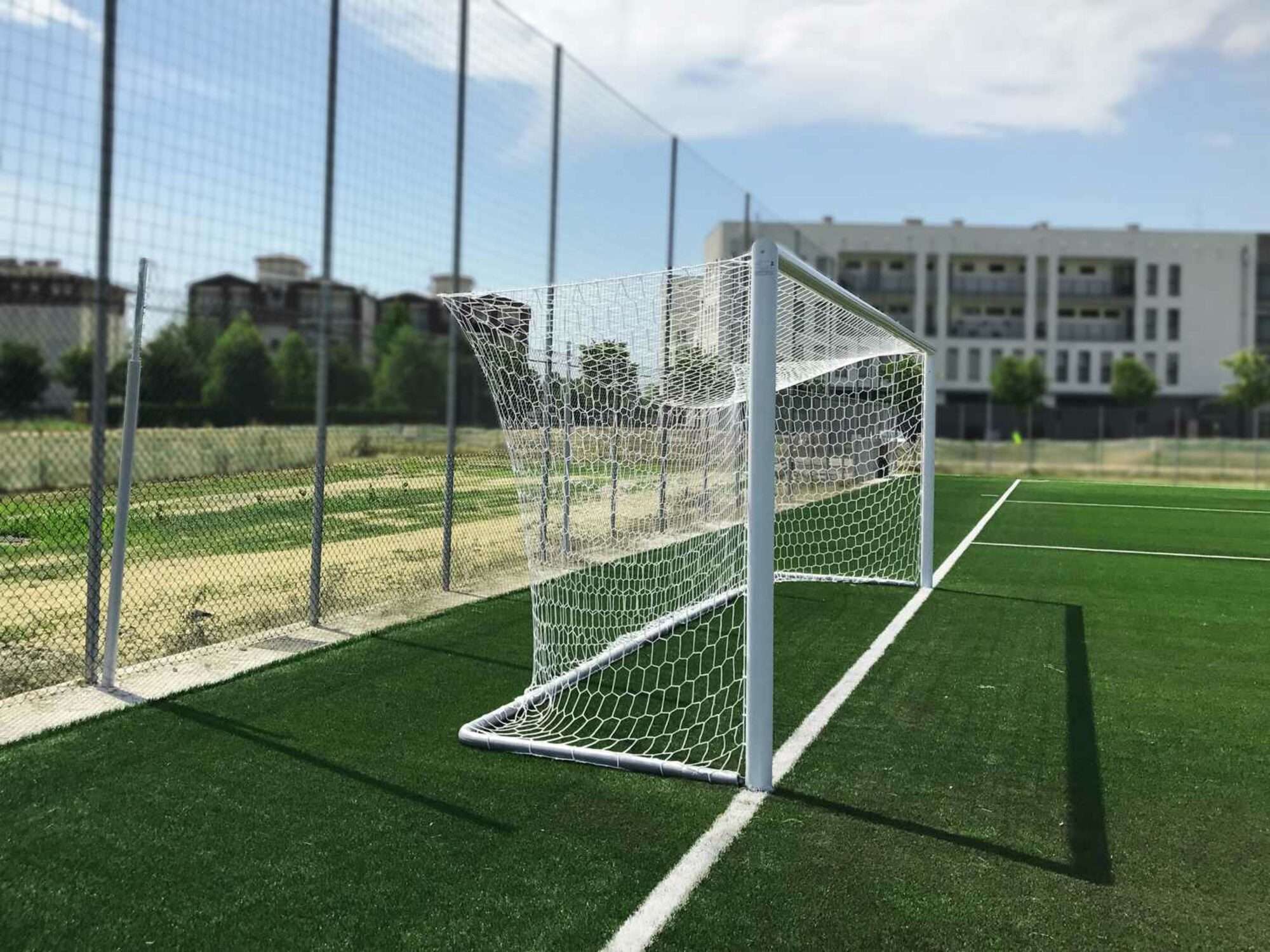 Image du produit : 11-a-side voetbaldoel - Aluminium - PROFESSIONNEL