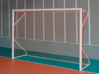 Vervoerbaar Voetbaldoel - Staal - 4 x 2 m