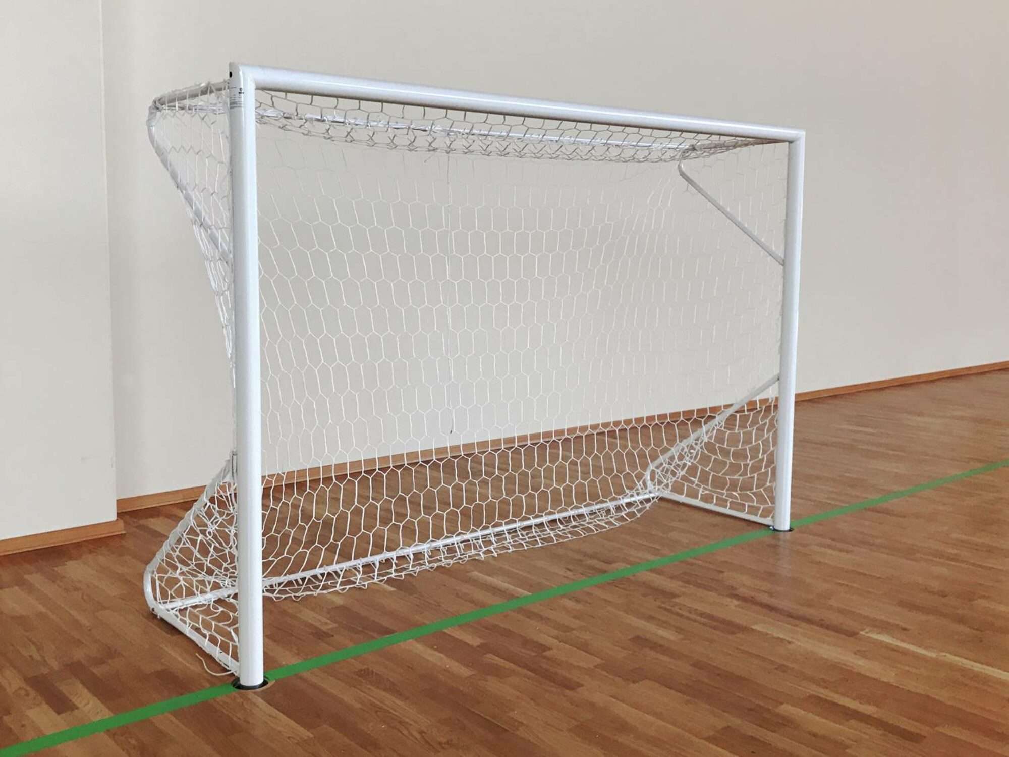 Image du produit : Voetbaldoel met Bodemkokers - Futsal - Staal - 3 x 2 m