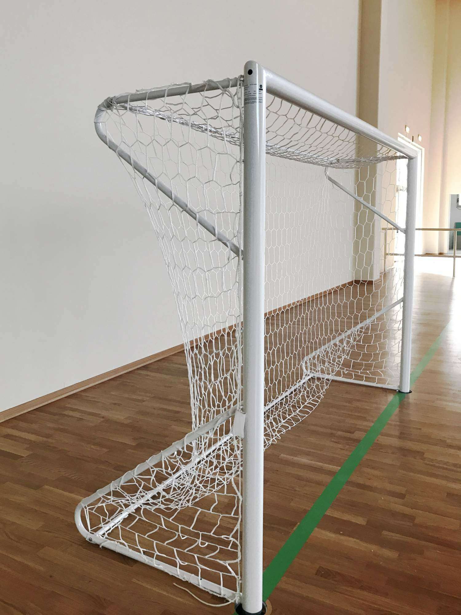 Image du produit : Voetbaldoel met Bodemkokers - Futsal - Staal - 3 x 2 m