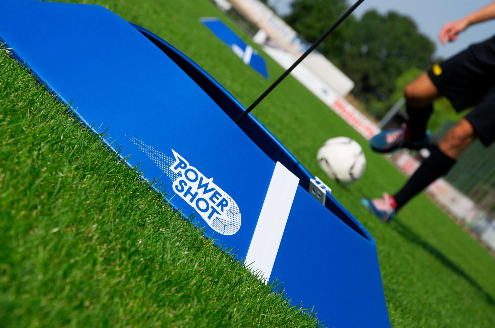 Image du produit : Set van 10 FOOT GOLF-doelen met basen en vlaggen