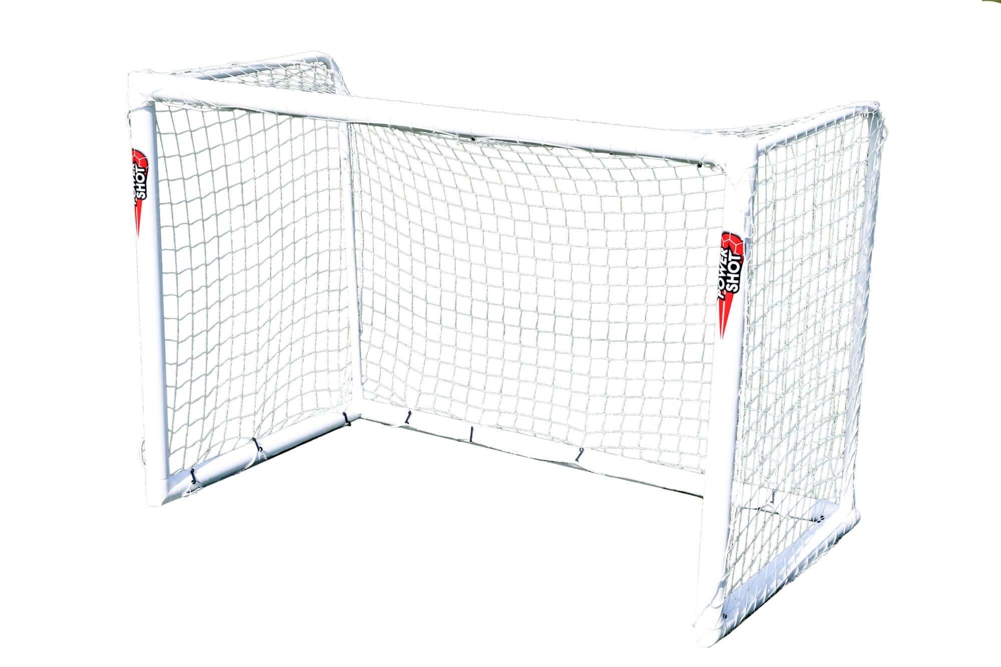 Image du produit : POWERSHOT voetbaldoel 1,8 x 1,2 m + net, ankers