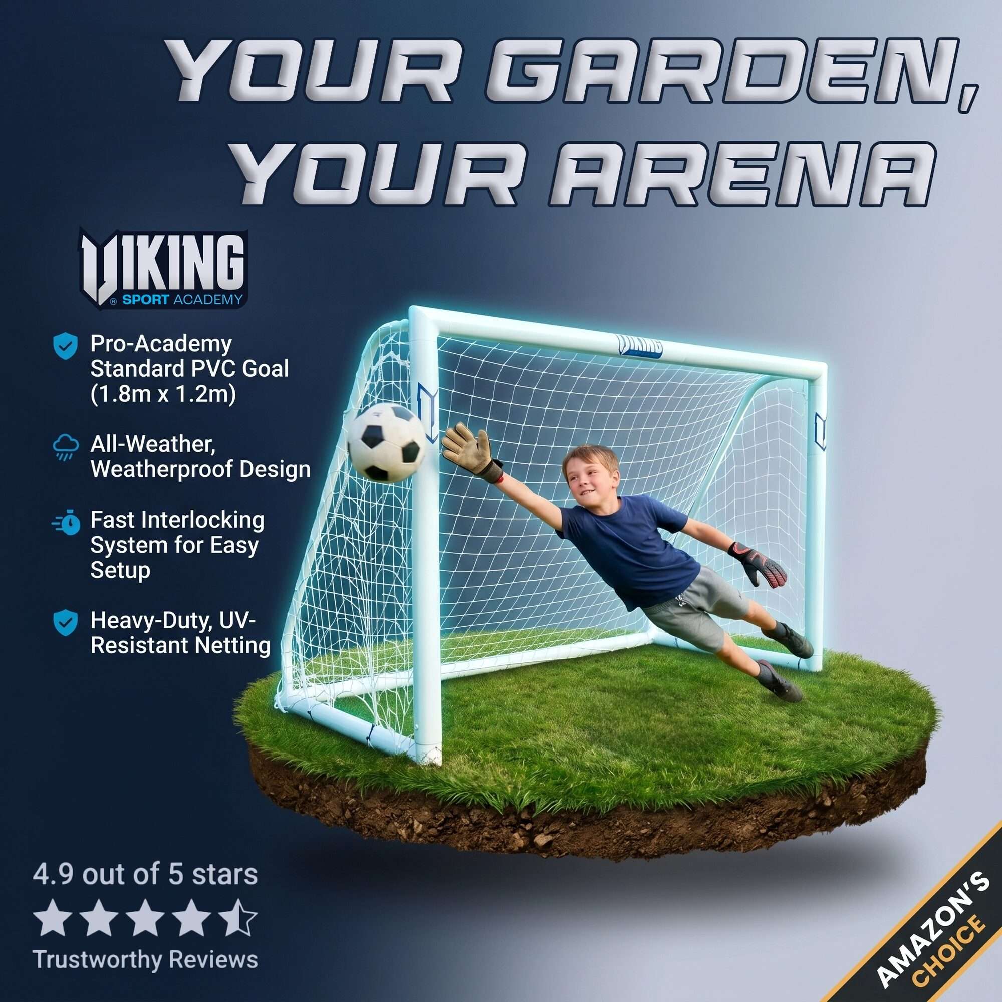 Image du produit : Tuindoel Netsportique 1,8 x 1,2 m