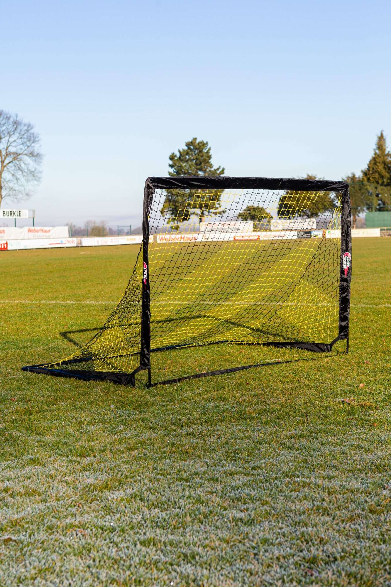 Image du produit : POWERSHOT® 2x Pop Up Goals 1,2x0,9m ( 4' x 3' ) black/yellow