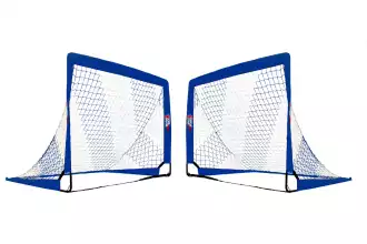 POWERSHOT® 2x Pop Up Goals 1,8x1,2m ( 6' x 4' ) blue/white