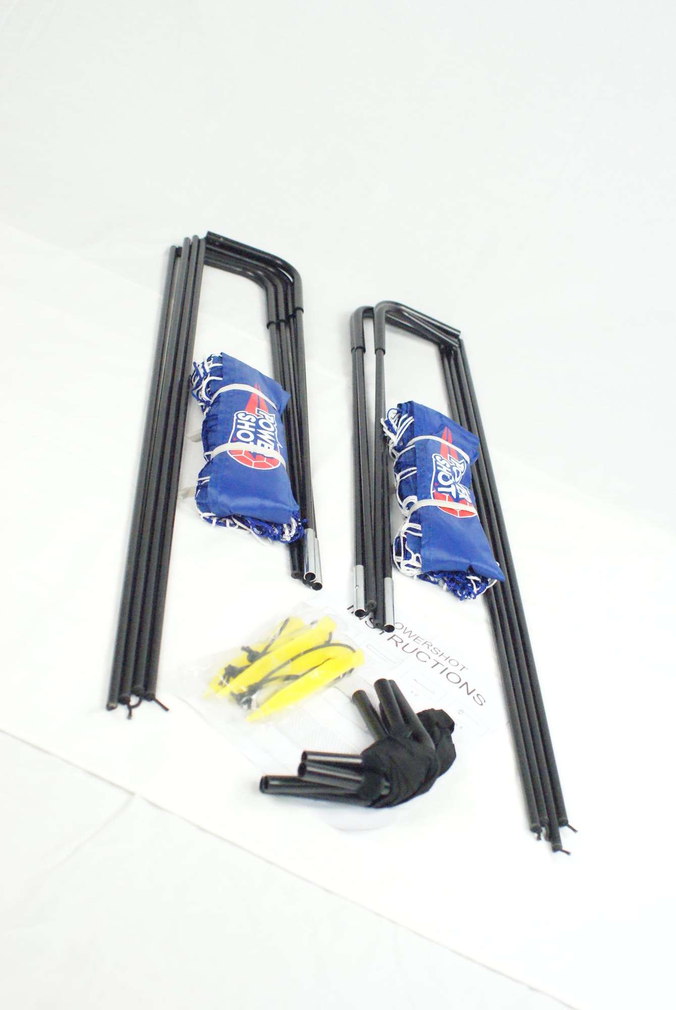 Image du produit : POWERSHOT® 2x Pop Up Goals 1,8x1,2m ( 6' x 4' ) blue/white