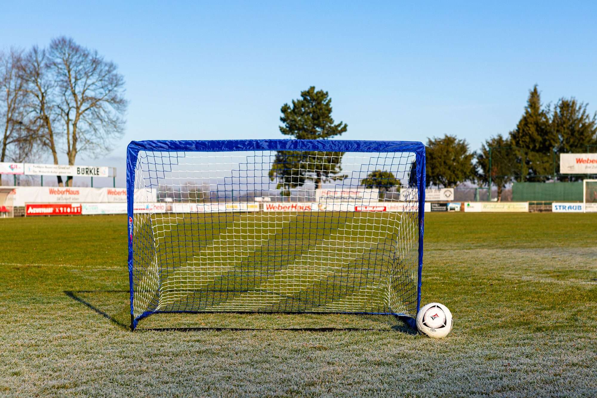 Image du produit : POWERSHOT® 2x Pop Up Goals 1,8x1,2m ( 6' x 4' ) blue/white