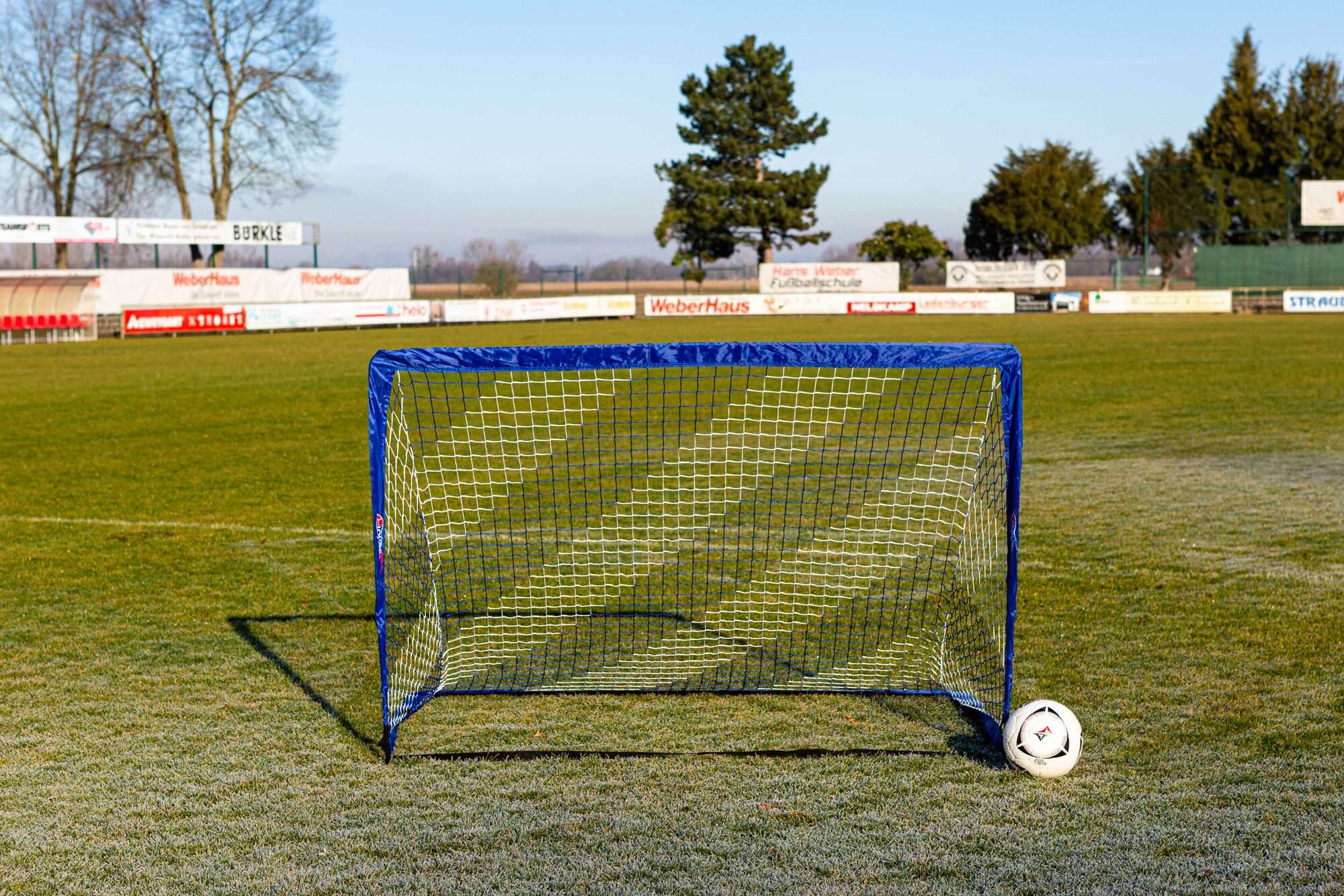 Image du produit : POWERSHOT® 2x Pop Up Goals 1,8x1,2m ( 6' x 4' ) blue/white