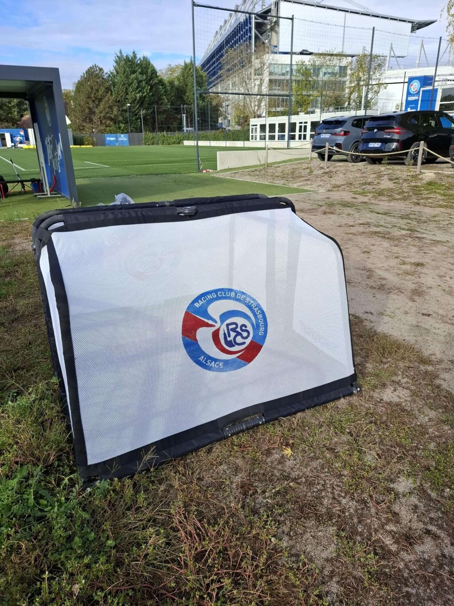 Image du produit : Mini but de foot POWERSHOT aluminium 1,5 x 1 m PLIABLE