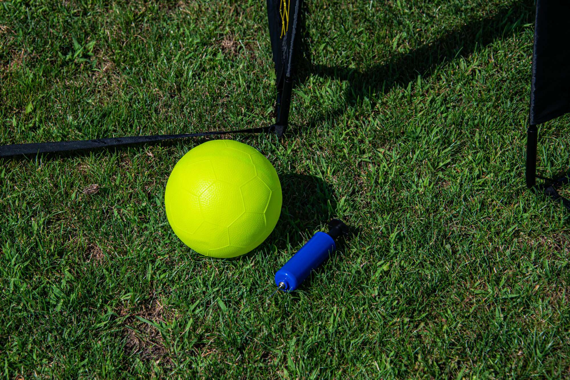 Image du produit : Paire de but POP UP 2,2x1,5m noir/jaune