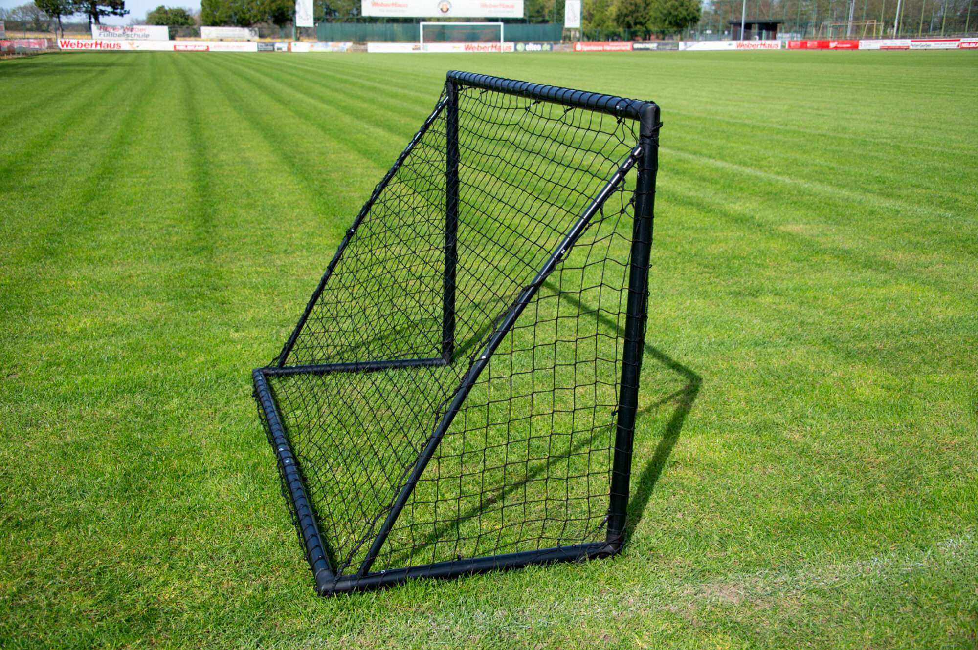 Image du produit : Voetbaldoel - 1,8 x 1,2m - PVC - Zwart