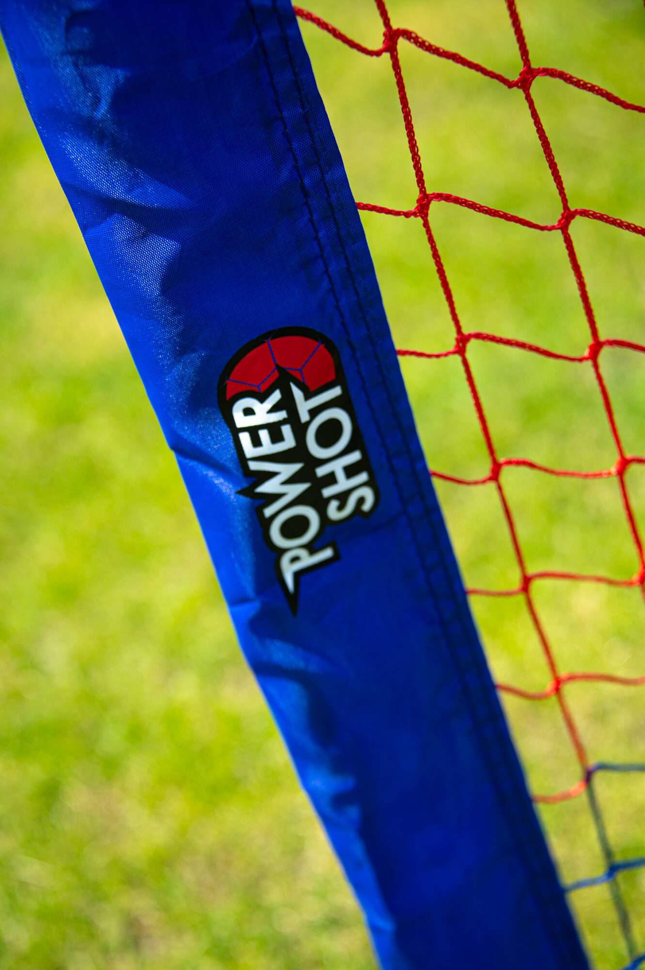 Image du produit : Paire de but POP UP 1,2x0,9m bleu/rouge