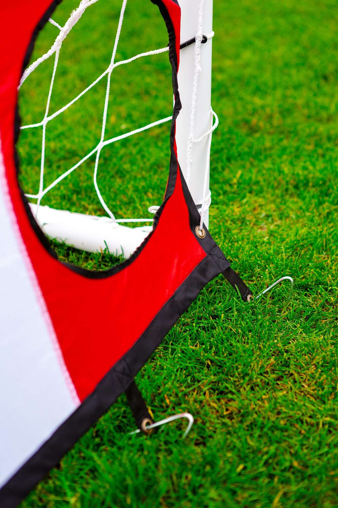 Image du produit : Voetbaldoel (1,2m x 0,8m - PVC) + Italië schietmuur