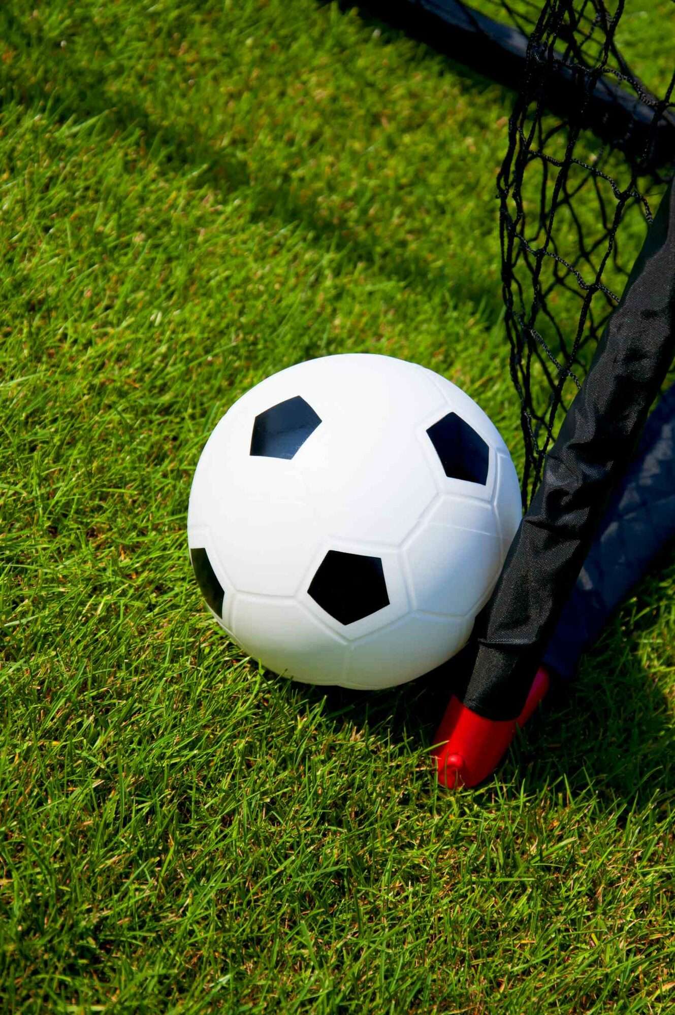 Image du produit : Opvouwbaar voetbaldoel - 90 x 60 cm - gratis bal