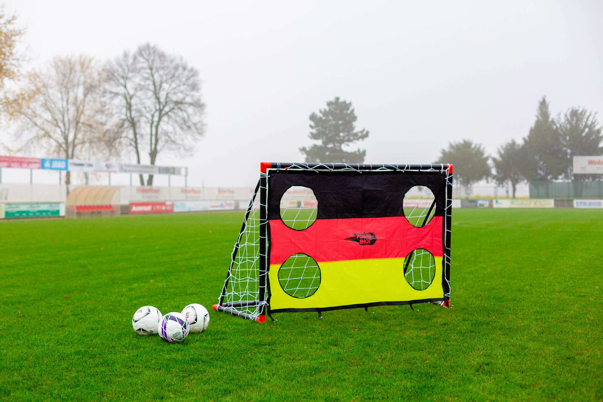 Image du produit : Voetbaldoel (1,8 x 1,2m - PVC) + Schietwand Duitsland