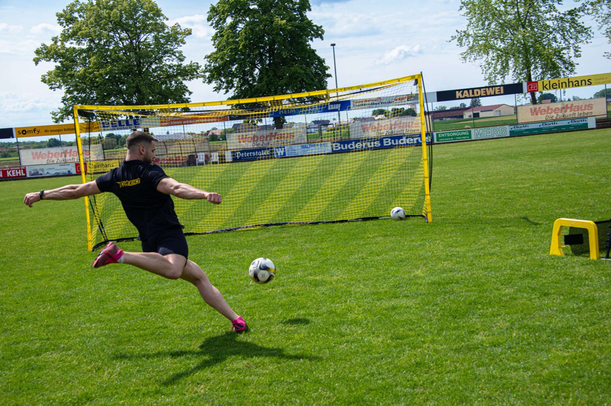 Image du produit : QuickFire® modulair voetbaldoel 3,6/4,9 x 1,8/2,1