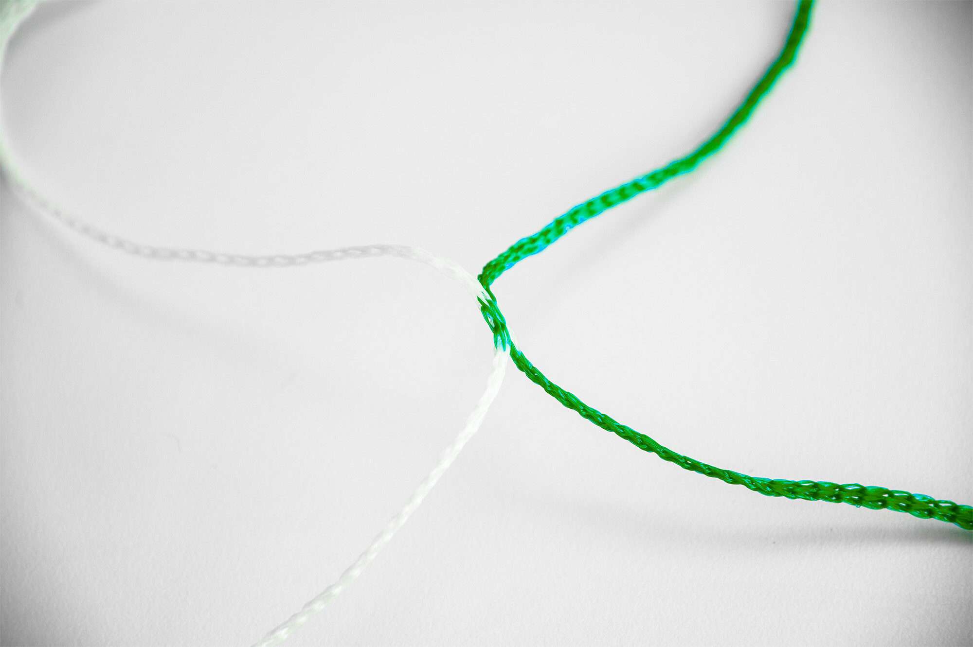 Image du produit : Voetbalnet 3x2m - Groen/wit