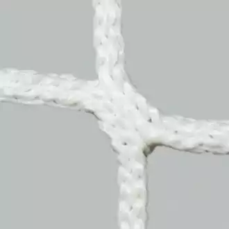 Voetbalnet 5 x 2 m wit 3,5 mm