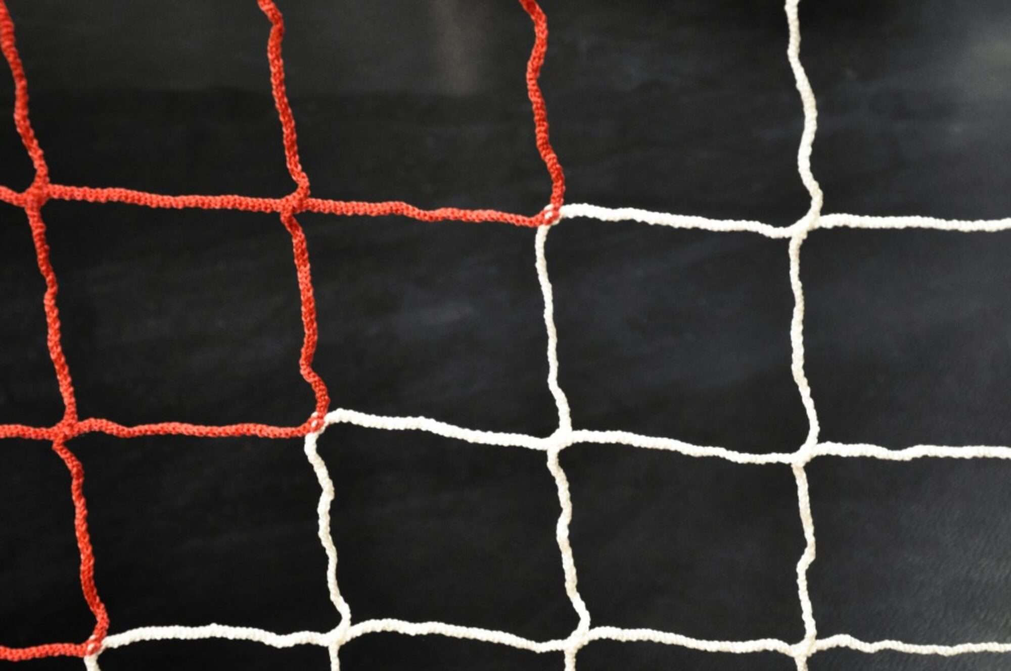Image du produit : Voetbalnet 5m x 2m - Wit en rood