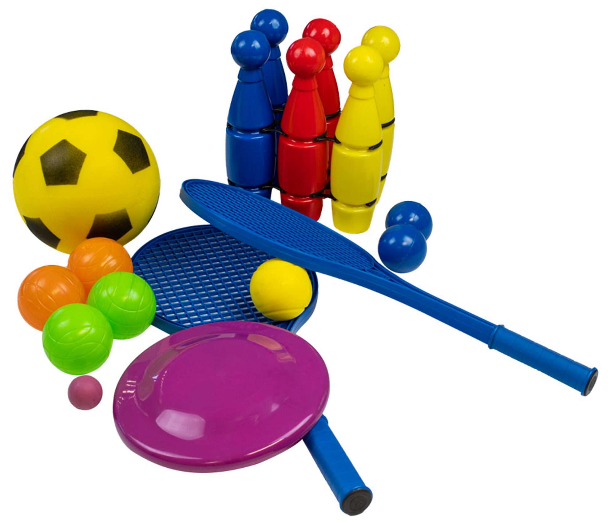 Image du produit : Set van 5 spellen - Ideaal voor zomeractiviteiten!