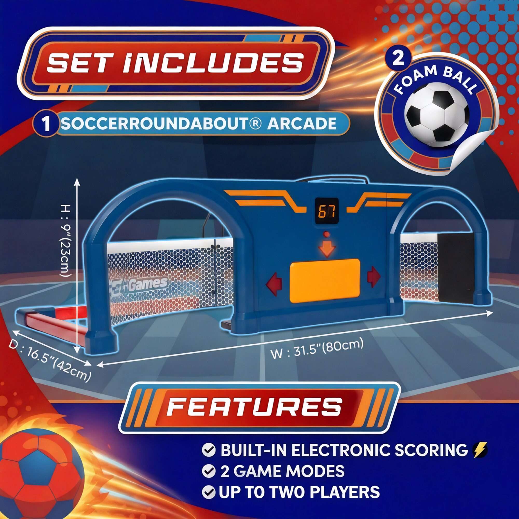 Image du produit : Voetbaltrainer - ontwikkel je vaardigheden terwijl je plezier hebt