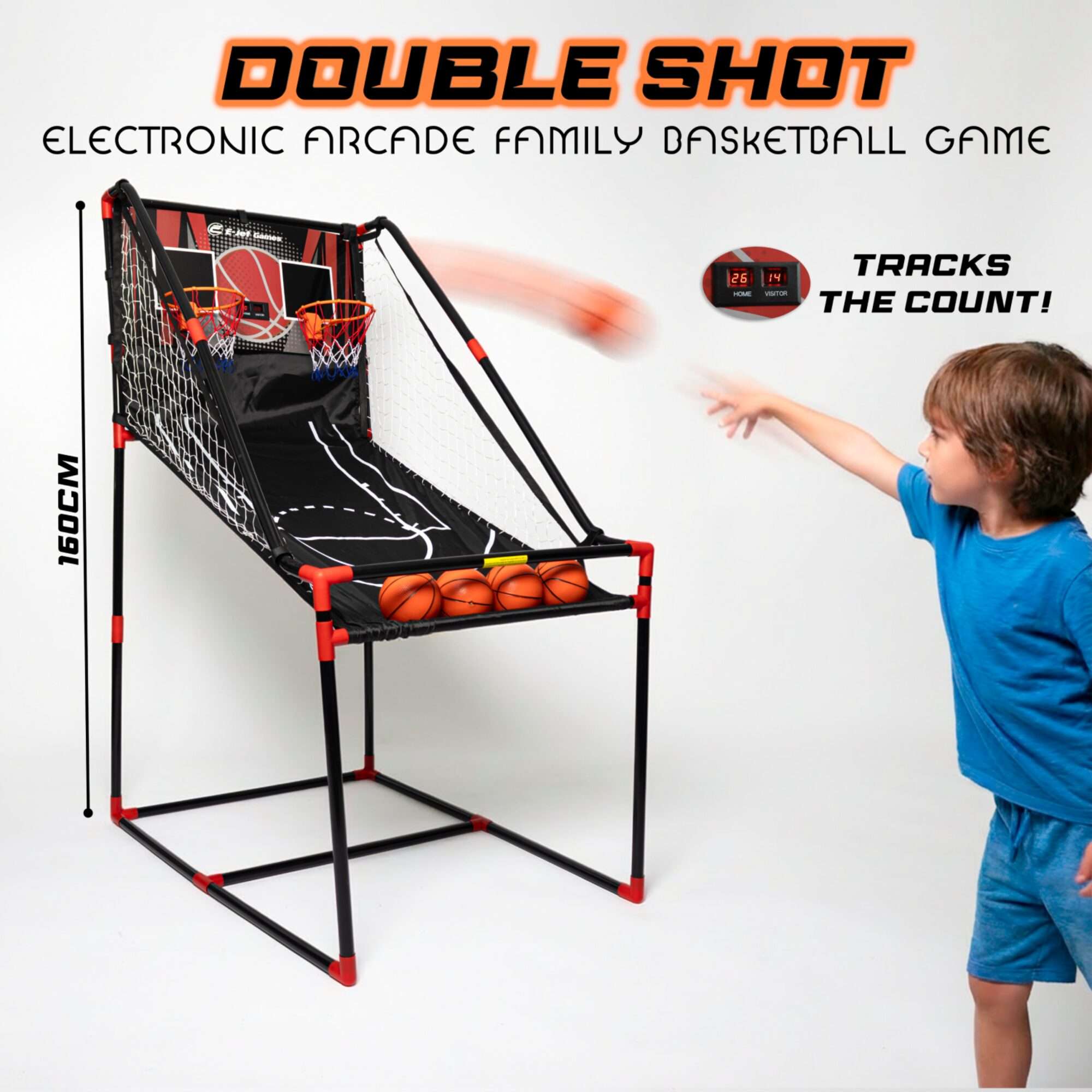 Image du produit : Dubbel basketbal arcade spel