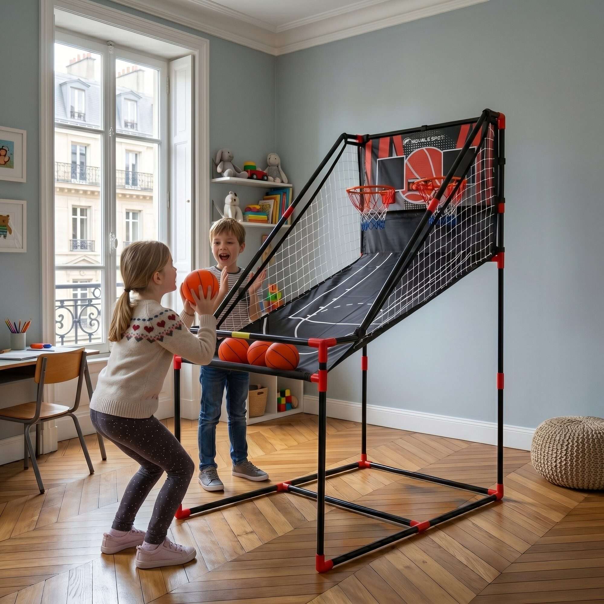Image du produit : Dubbel basketbal arcade spel