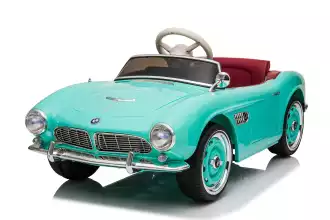 BMW 507 Officiële elektrische auto voor kinderen - Mintgroen (3 tot 8 jaar)