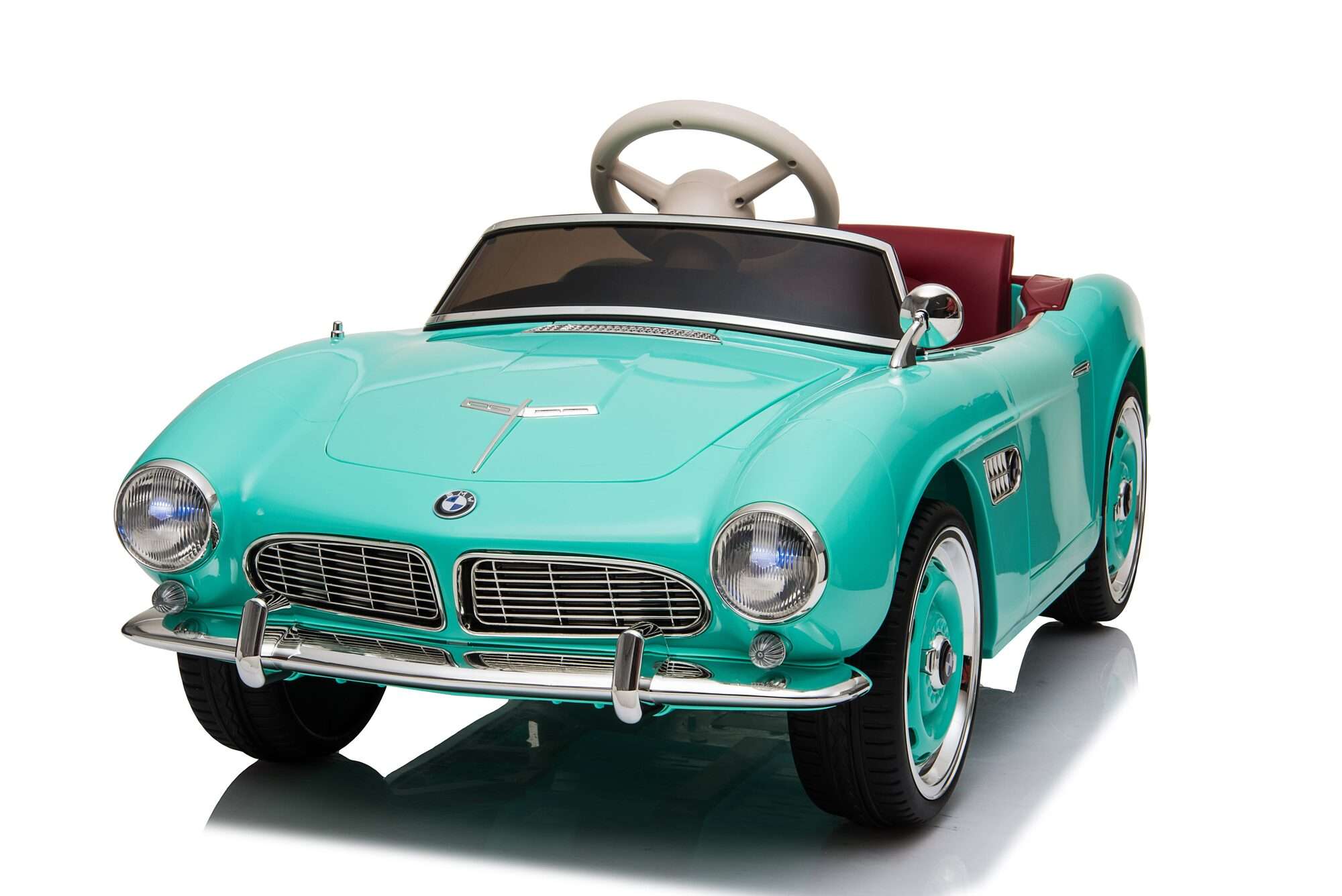Image du produit : BMW 507 Officiële elektrische auto voor kinderen - Mintgroen (3 tot 8 jaar)