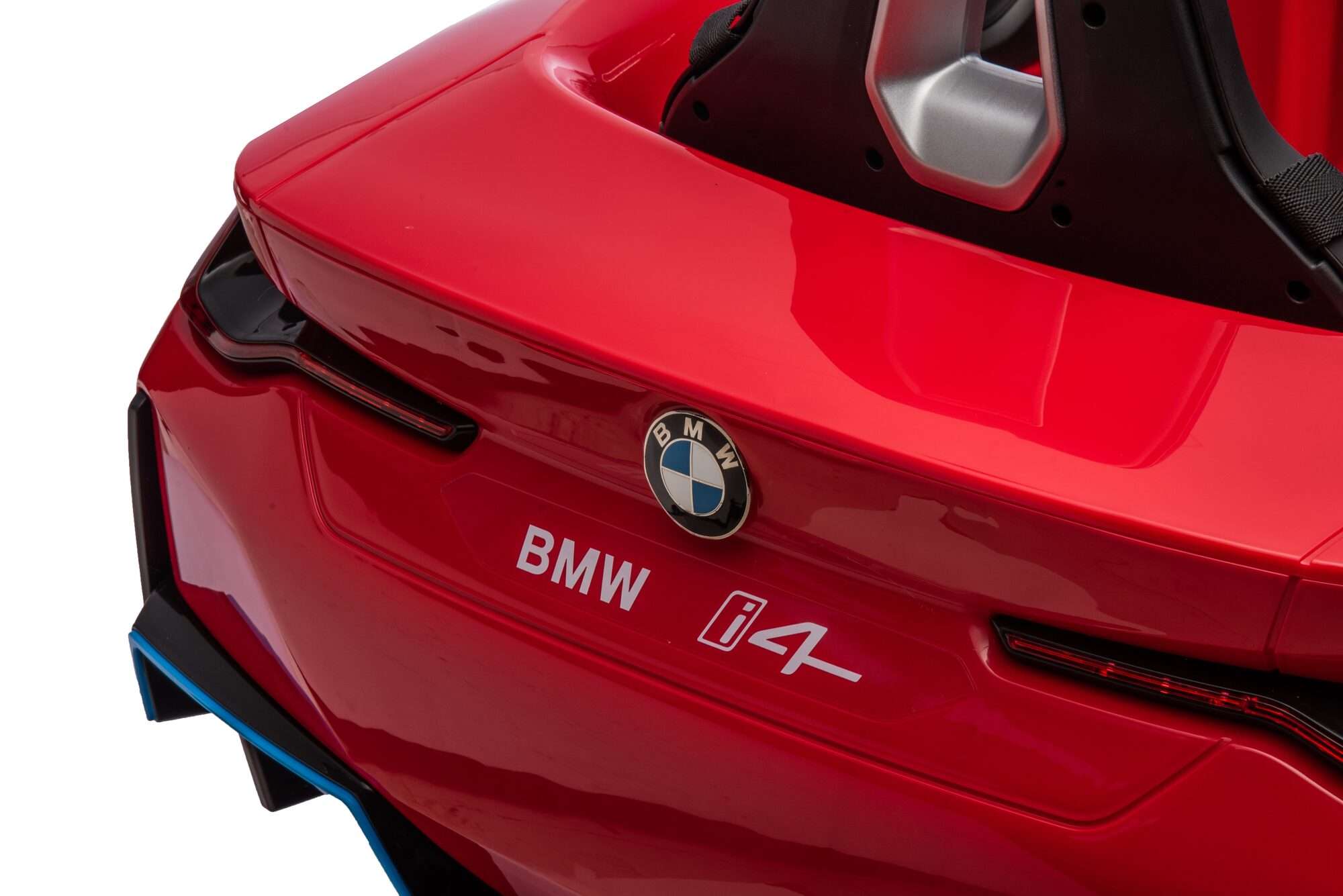 Image du produit : Officiële BMW i4 elektrische kinderauto - Red Metallic (3 tot 8 jaar)